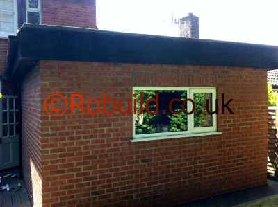 Kitchen rear home extension